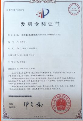 專利證書(shū)